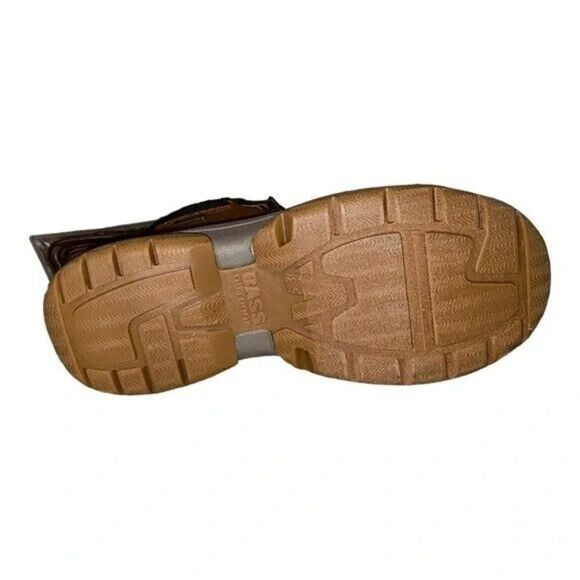 GH Bass Womens Field Mid Duck Boots Hiker Shoes Tan 10M New - Picture 7 of 10